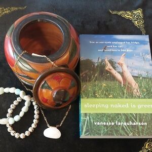 Lot Jasper Amazonite Bead Bracelets Wood Trinket Box Book Agate Necklace Carved